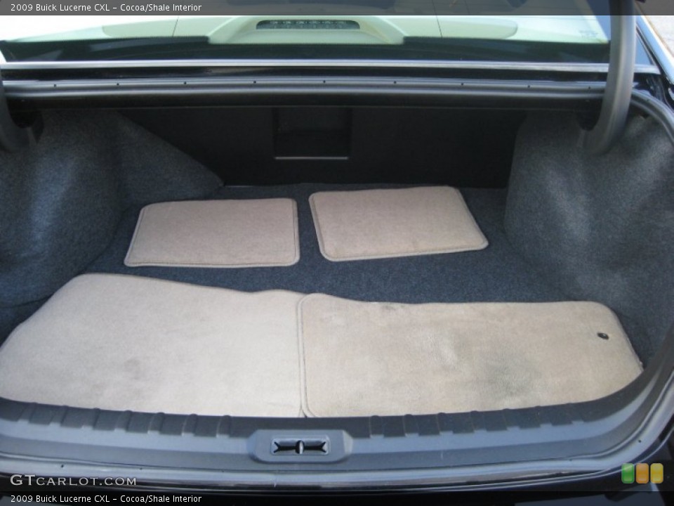 Cocoa/Shale Interior Trunk for the 2009 Buick Lucerne CXL #55934348