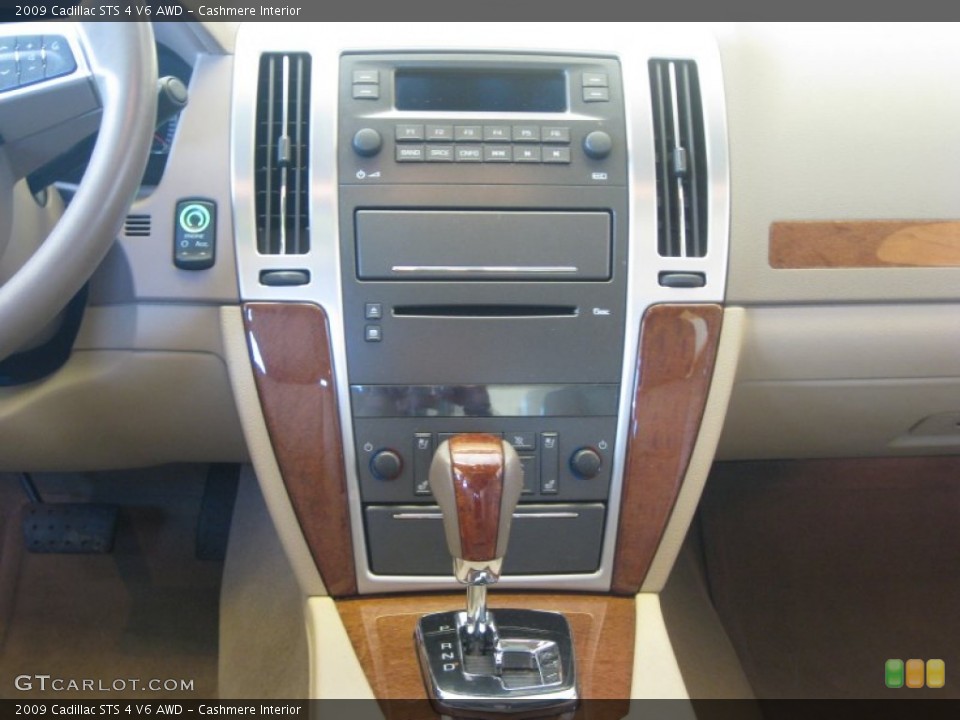 Cashmere Interior Controls for the 2009 Cadillac STS 4 V6 AWD #55934487