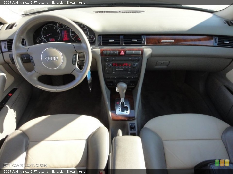 Ecru/Light Brown Interior Dashboard for the 2005 Audi Allroad 2.7T quattro #55935296