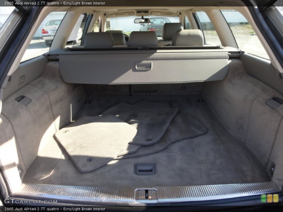 Ecru/Light Brown Interior Trunk for the 2005 Audi Allroad 2.7T quattro #55935315