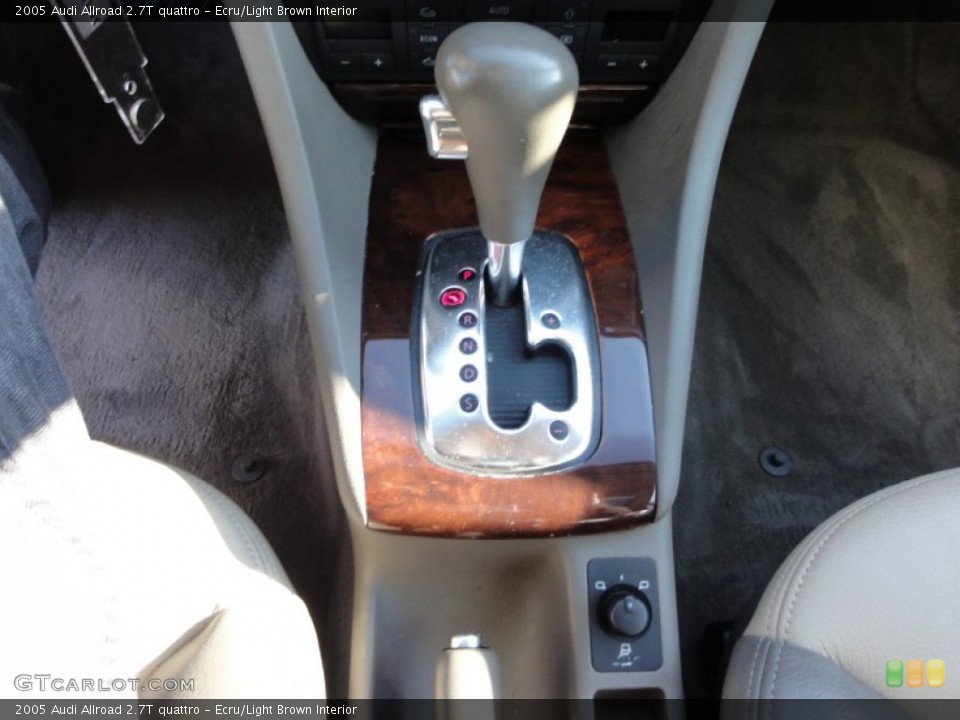 Ecru/Light Brown Interior Transmission for the 2005 Audi Allroad 2.7T quattro #55935450