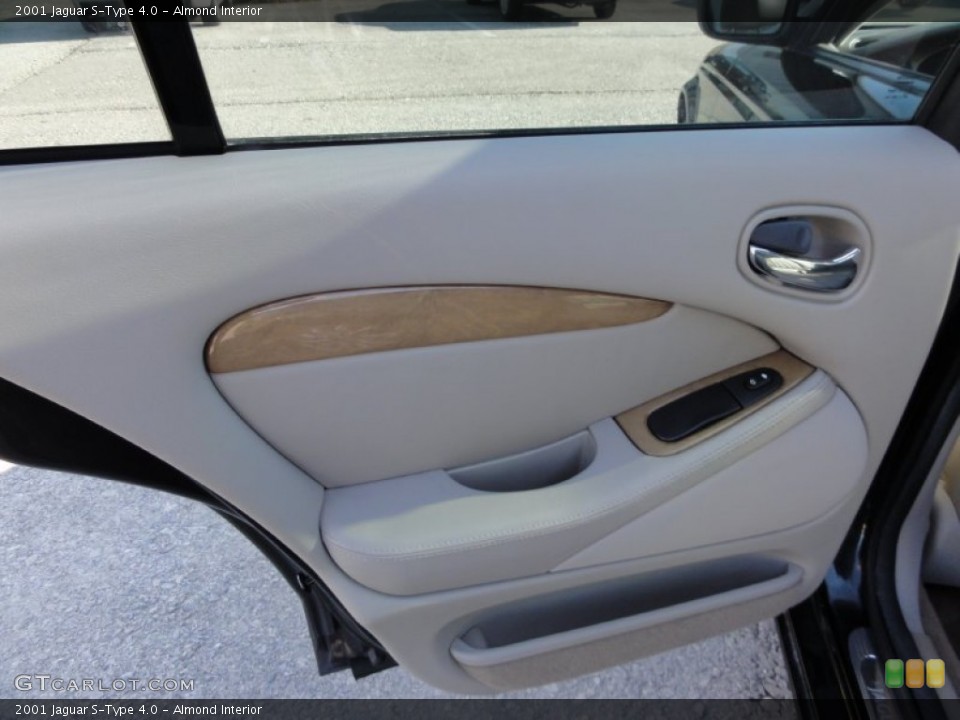 Almond Interior Door Panel for the 2001 Jaguar S-Type 4.0 #55936725