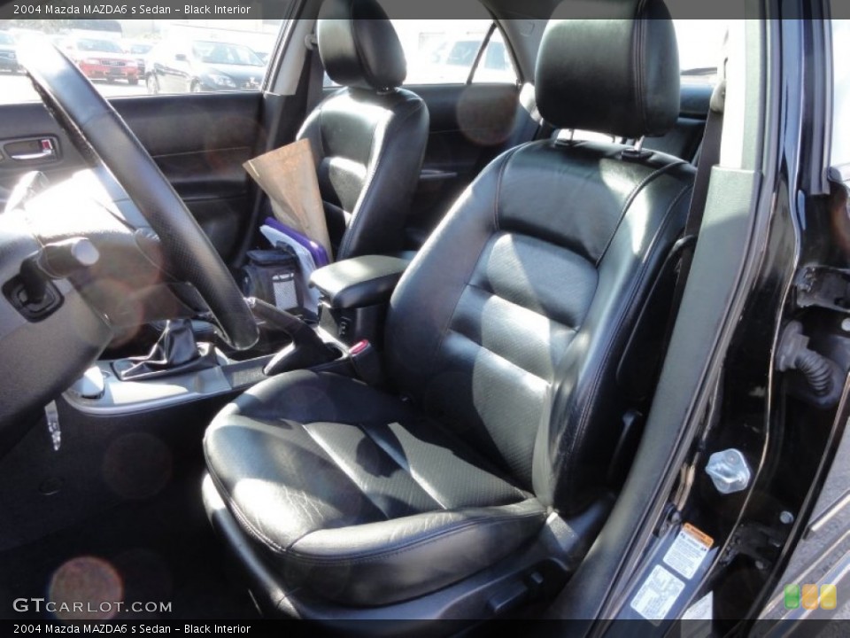 Black Interior Photo for the 2004 Mazda MAZDA6 s Sedan #55937634