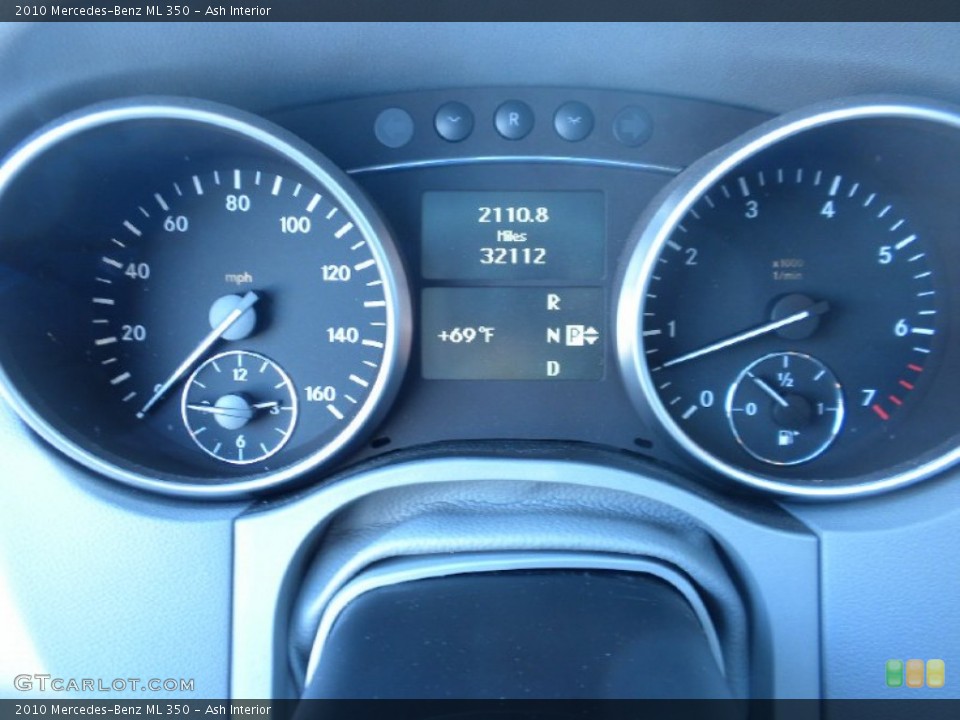 Ash Interior Gauges for the 2010 Mercedes-Benz ML 350 #55937667