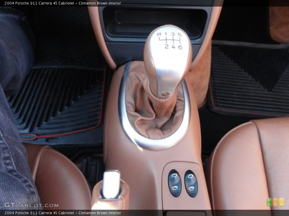 Cinnamon Brown Interior Transmission for the 2004 Porsche 911 Carrera 4S Cabriolet #55938249