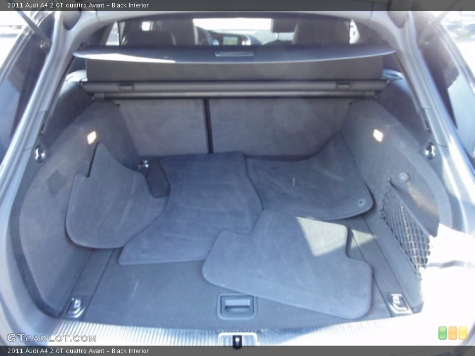 Black Interior Trunk for the 2011 Audi A4 2.0T quattro Avant #55938567