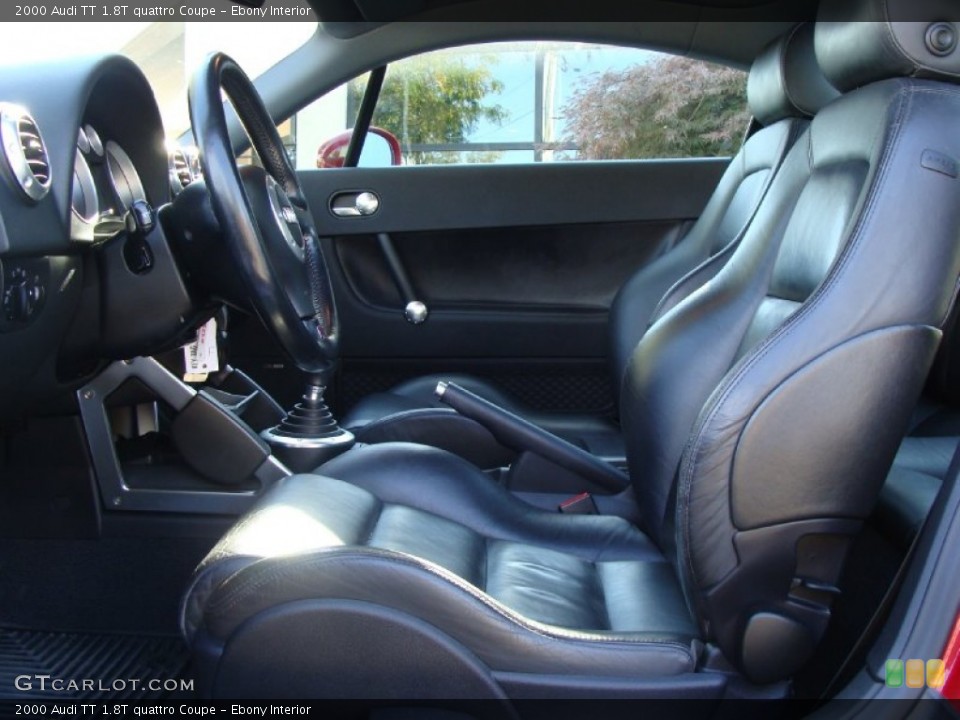 Ebony Interior Photo for the 2000 Audi TT 1.8T quattro Coupe #55940317