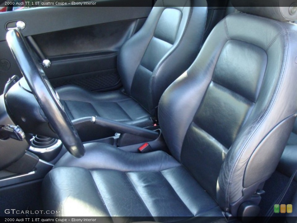 Ebony Interior Photo for the 2000 Audi TT 1.8T quattro Coupe #55940332