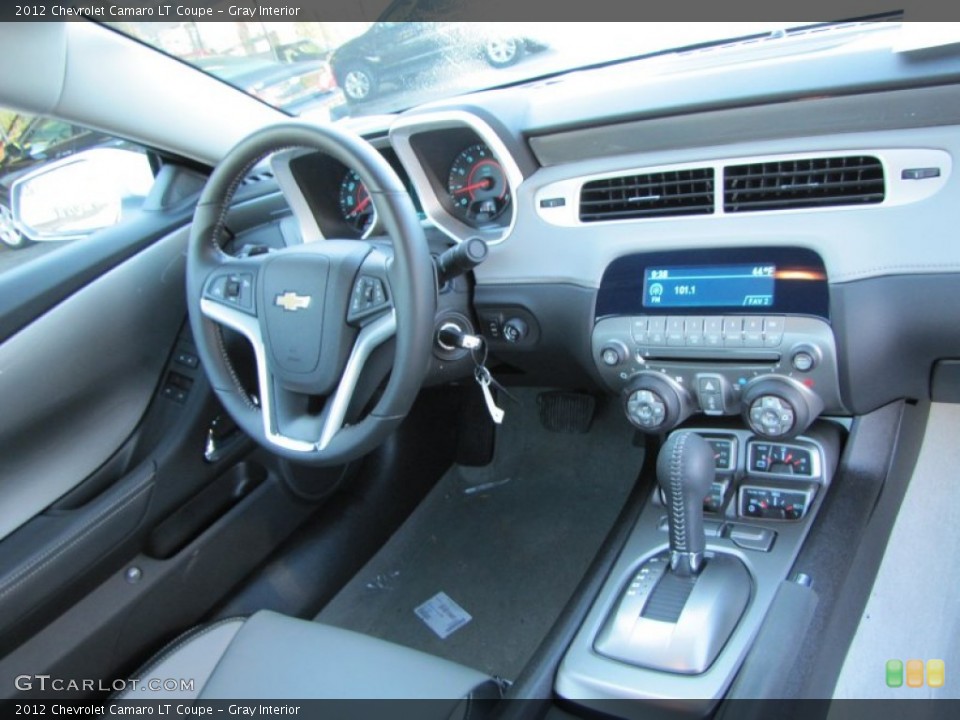 Gray Interior Dashboard for the 2012 Chevrolet Camaro LT Coupe #55942603