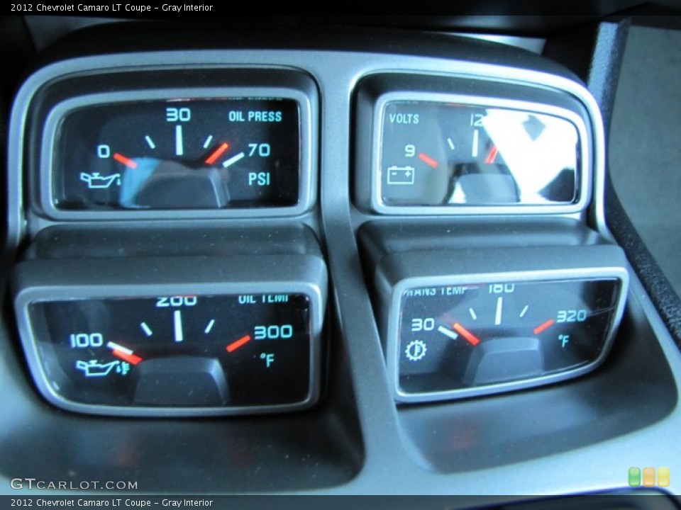 Gray Interior Gauges for the 2012 Chevrolet Camaro LT Coupe #55942630