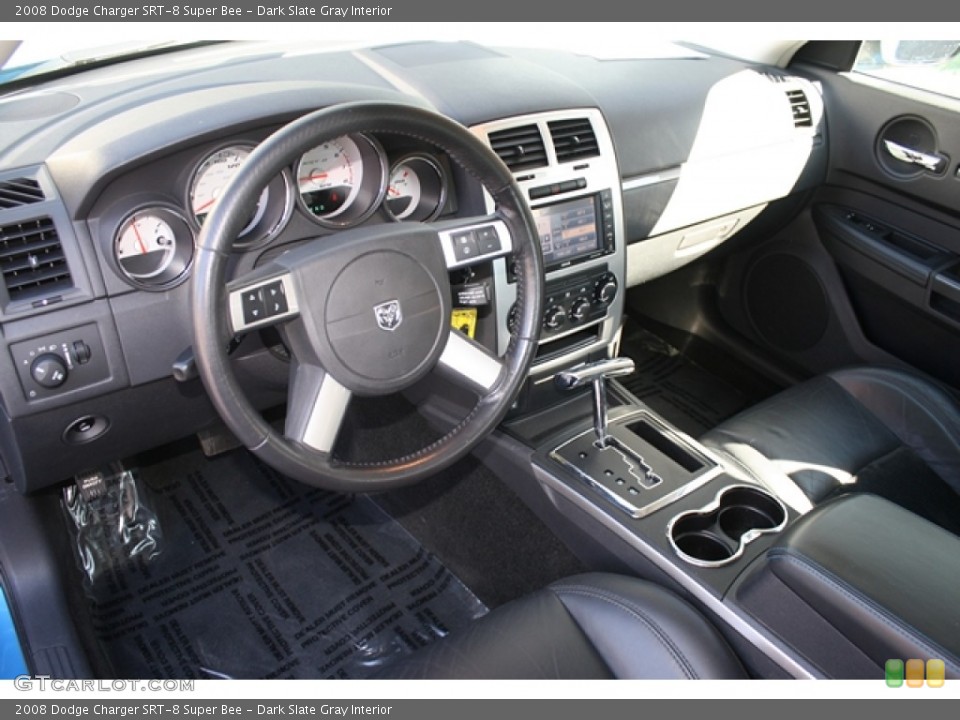 Dark Slate Gray Interior Prime Interior for the 2008 Dodge Charger SRT-8 Super Bee #55944322