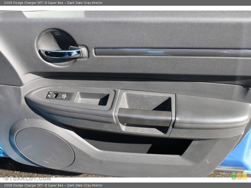 Dark Slate Gray Interior Door Panel for the 2008 Dodge Charger SRT-8 Super Bee #55944370