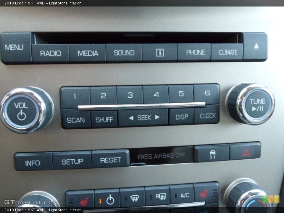 Light Stone Interior Controls for the 2010 Lincoln MKT AWD #55945231