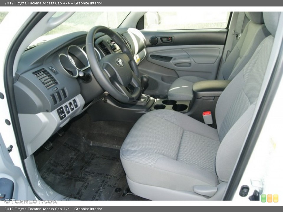 Graphite Interior Photo for the 2012 Toyota Tacoma Access Cab 4x4 #55945963