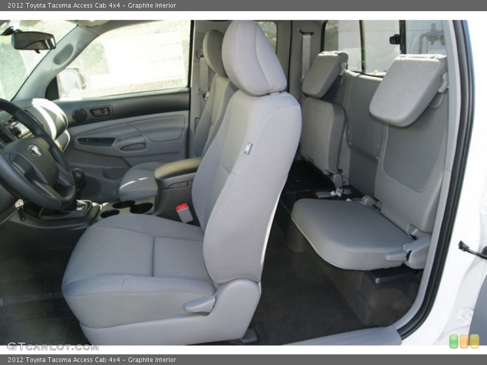 Graphite Interior Photo for the 2012 Toyota Tacoma Access Cab 4x4 #55945996