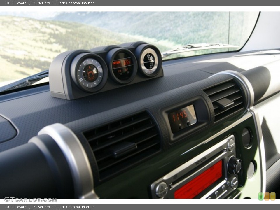 Dark Charcoal Interior Gauges for the 2012 Toyota FJ Cruiser 4WD #55946536