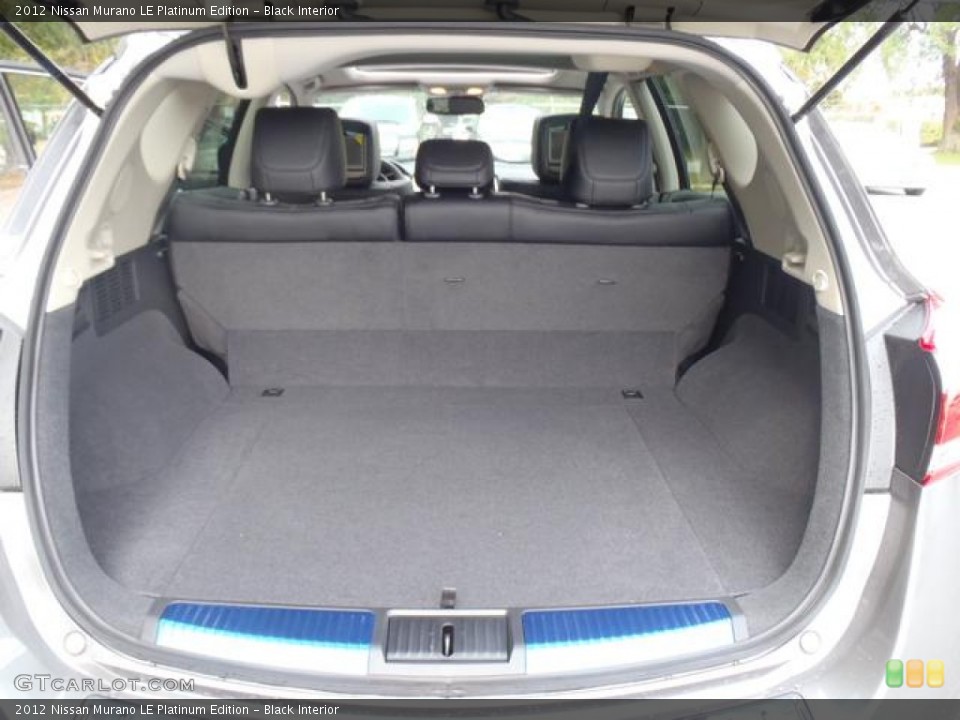 Black Interior Trunk for the 2012 Nissan Murano LE Platinum Edition #55949344