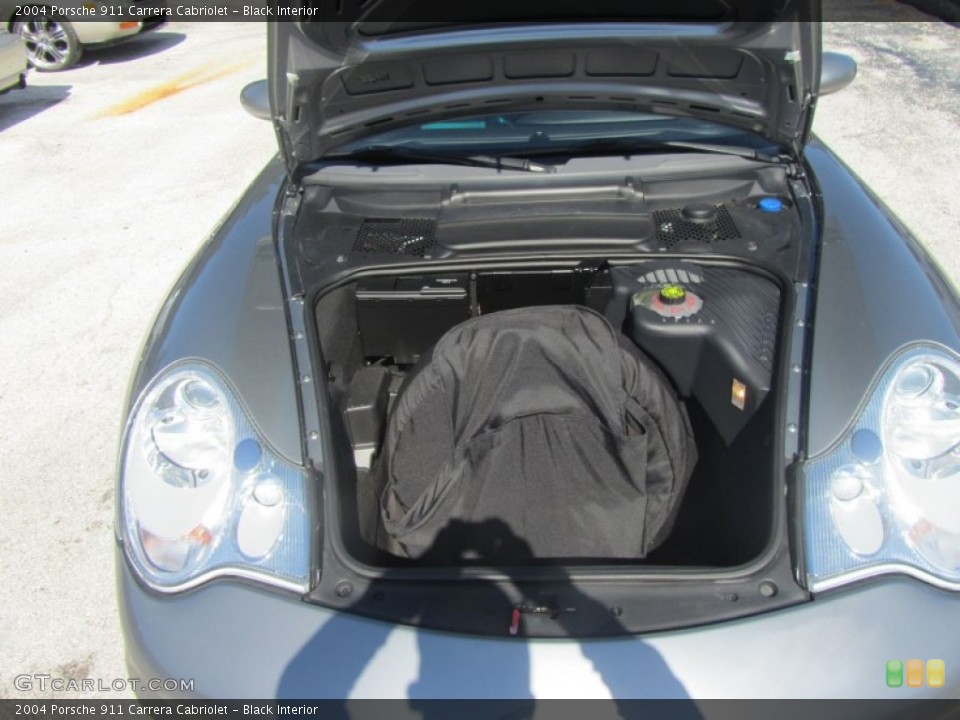 Black Interior Trunk for the 2004 Porsche 911 Carrera Cabriolet #55951804