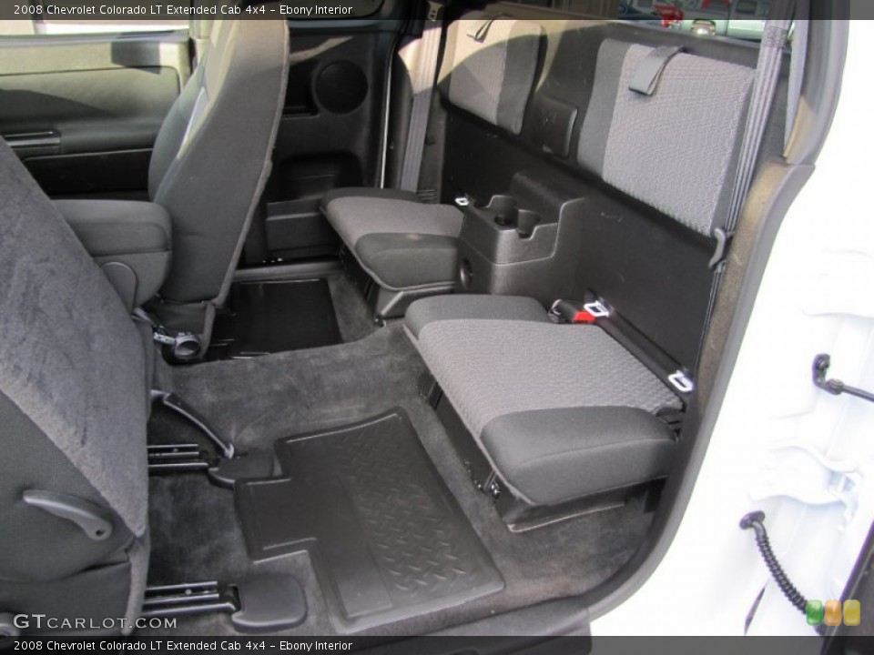 Ebony Interior Photo for the 2008 Chevrolet Colorado LT Extended Cab 4x4 #55952236