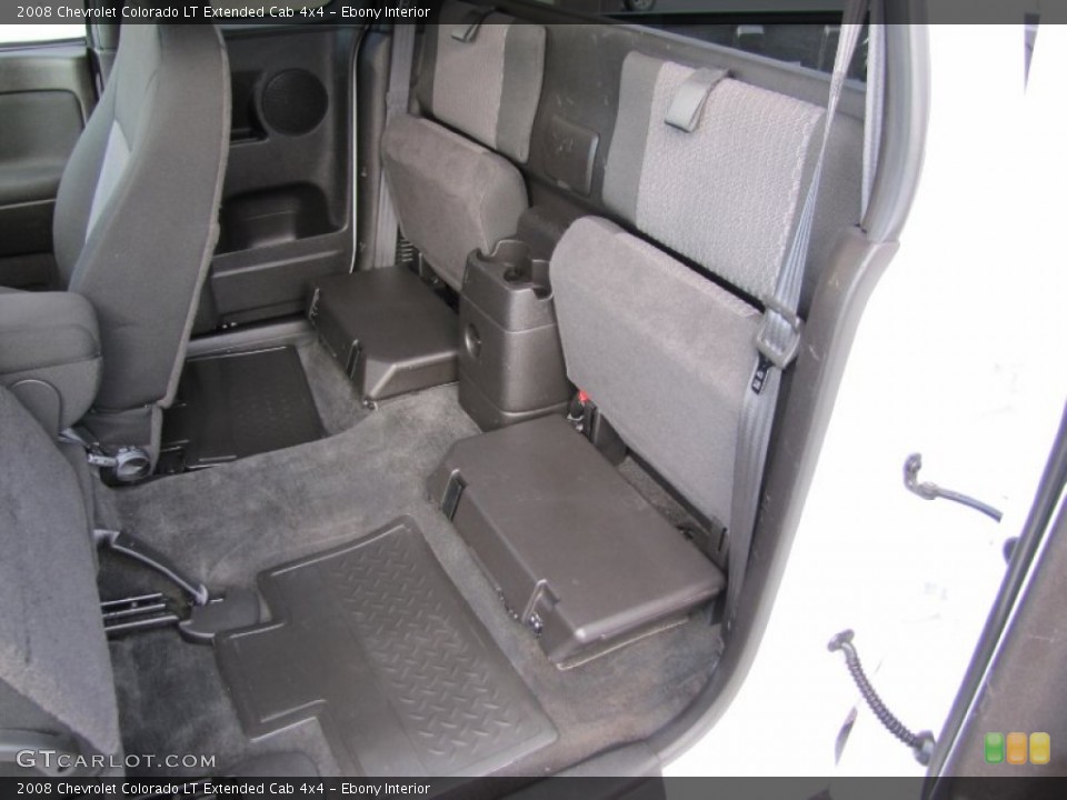 Ebony Interior Photo for the 2008 Chevrolet Colorado LT Extended Cab 4x4 #55952242