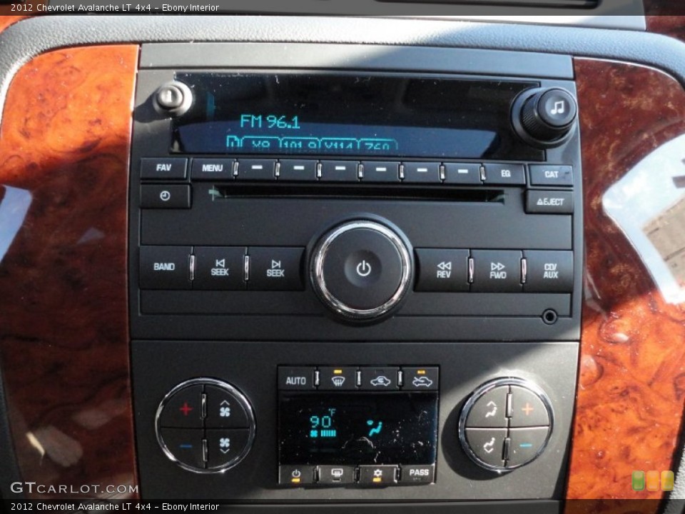 Ebony Interior Audio System for the 2012 Chevrolet Avalanche LT 4x4 #55957266