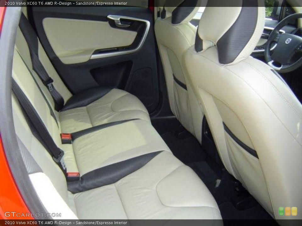 Sandstone/Espresso Interior Photo for the 2010 Volvo XC60 T6 AWD R-Design #55957356