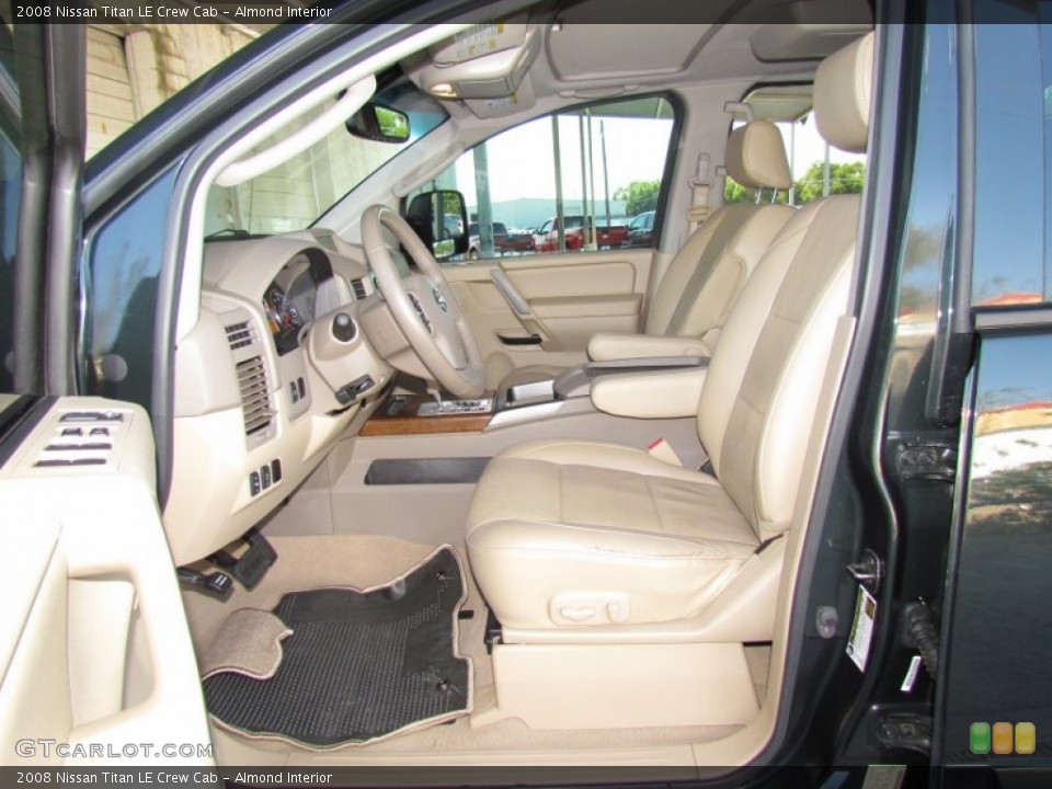 Almond Interior Photo for the 2008 Nissan Titan LE Crew Cab #55957744