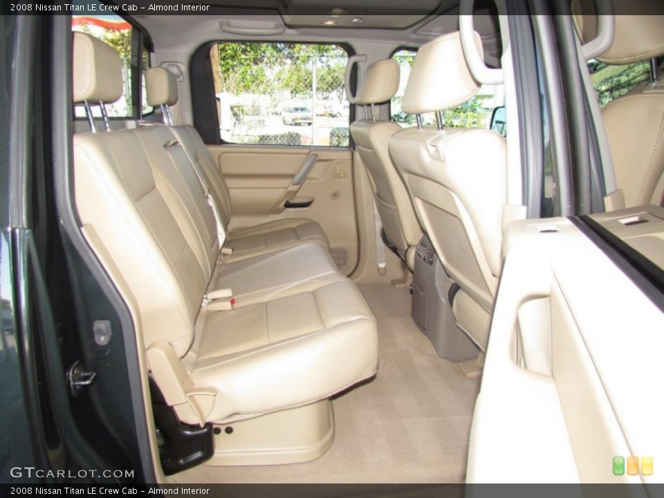 Almond Interior Photo for the 2008 Nissan Titan LE Crew Cab #55957761