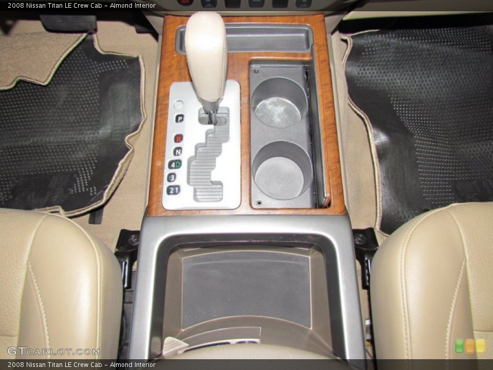 Almond Interior Transmission for the 2008 Nissan Titan LE Crew Cab #55957812