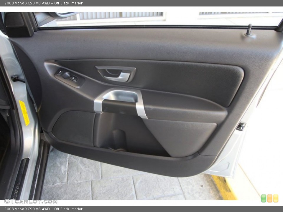 Off Black Interior Door Panel for the 2008 Volvo XC90 V8 AWD #55957958