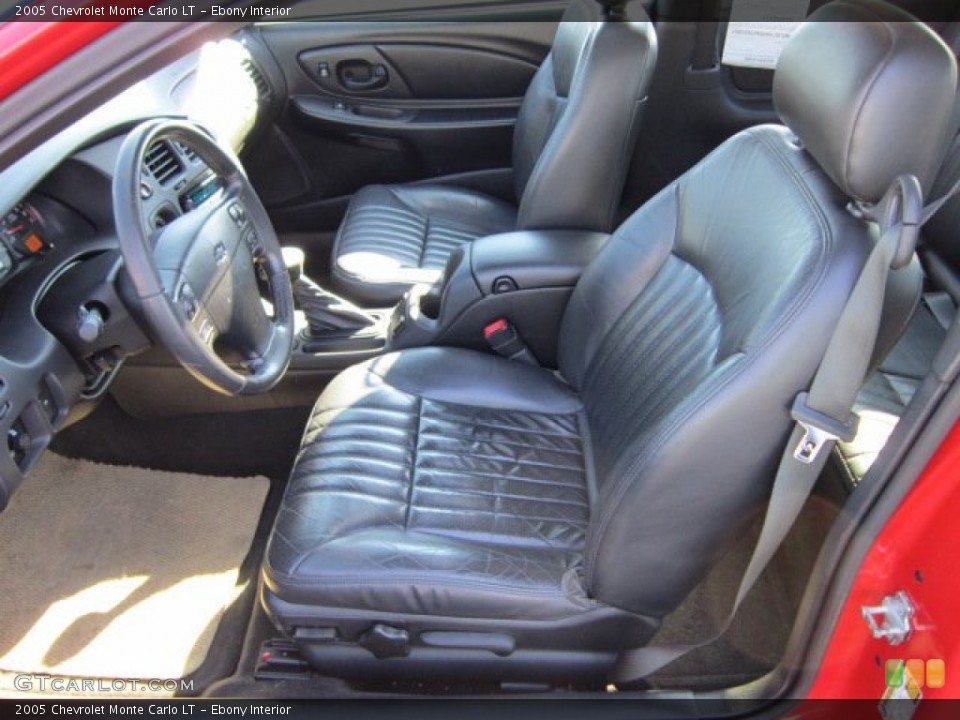Ebony Interior Photo for the 2005 Chevrolet Monte Carlo LT #55958488