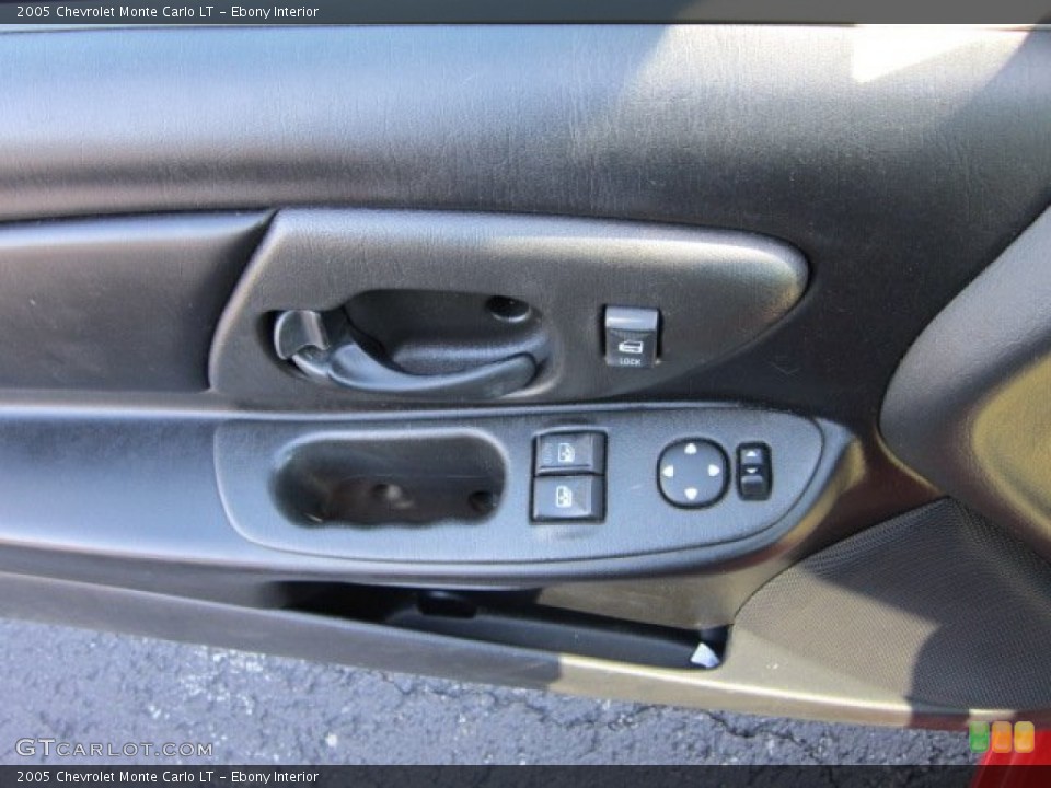 Ebony Interior Controls for the 2005 Chevrolet Monte Carlo LT #55958511