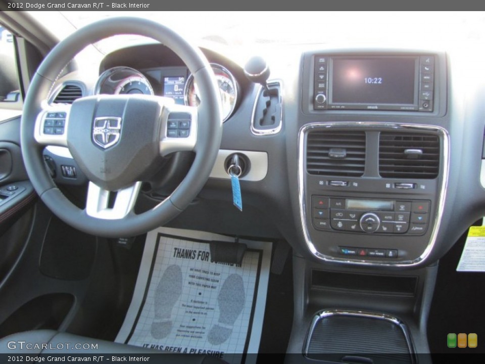 Black Interior Dashboard for the 2012 Dodge Grand Caravan R/T #55961442