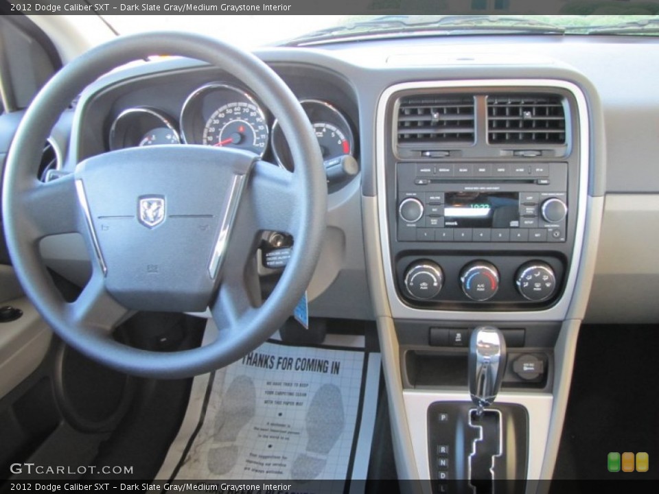Dark Slate Gray/Medium Graystone Interior Dashboard for the 2012 Dodge Caliber SXT #55962759