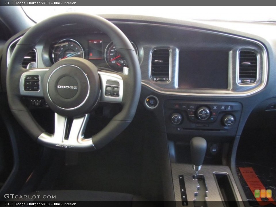 Black Interior Dashboard for the 2012 Dodge Charger SRT8 #55963377