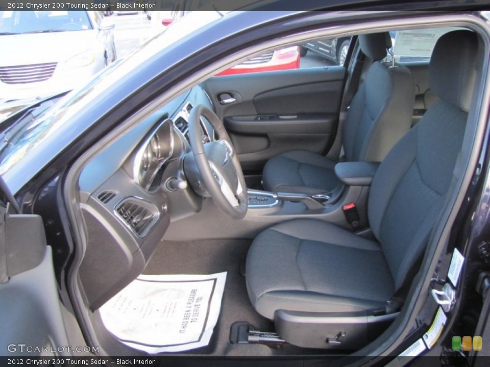 Black Interior Photo for the 2012 Chrysler 200 Touring Sedan #55963479