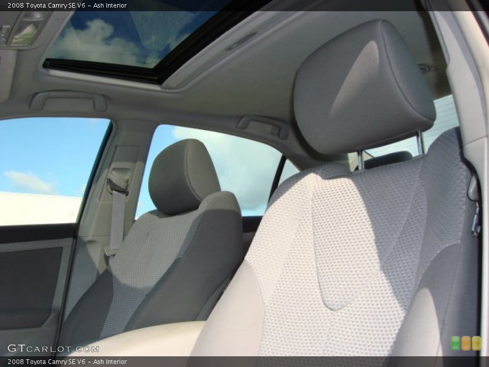 Ash Interior Sunroof for the 2008 Toyota Camry SE V6 #55964292