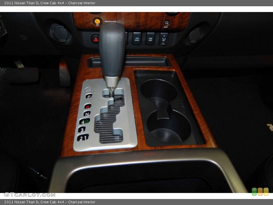 Charcoal Interior Transmission for the 2011 Nissan Titan SL Crew Cab 4x4 #55965102