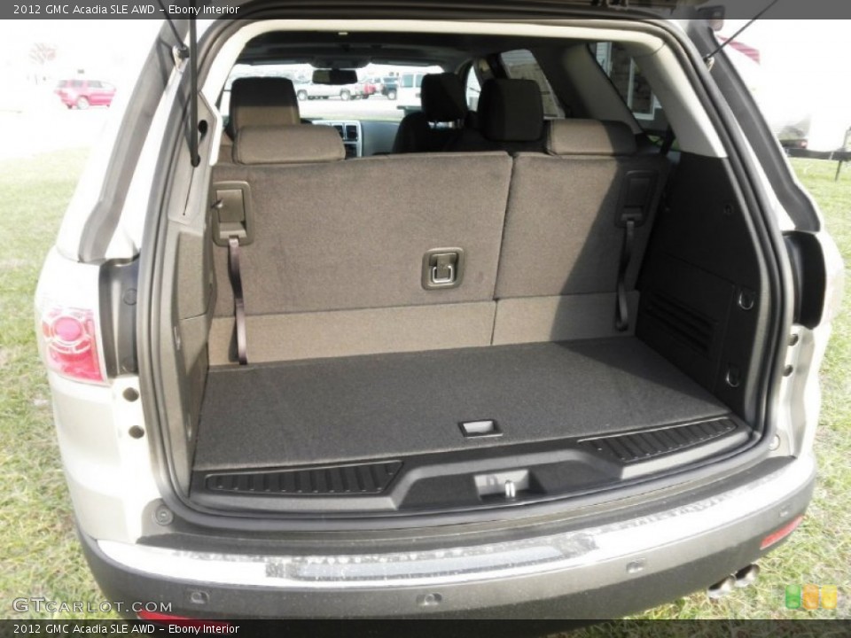 Ebony Interior Trunk for the 2012 GMC Acadia SLE AWD #55970808