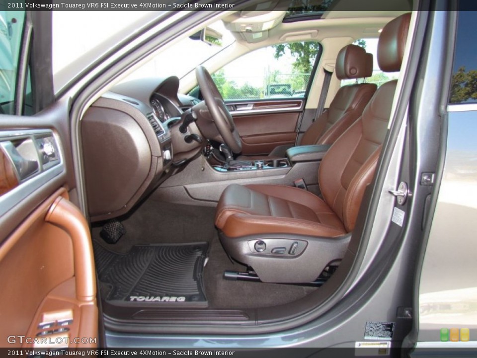 Saddle Brown Interior Photo for the 2011 Volkswagen Touareg VR6 FSI Executive 4XMotion #55970856