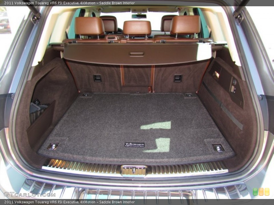 Saddle Brown Interior Trunk for the 2011 Volkswagen Touareg VR6 FSI Executive 4XMotion #55970973