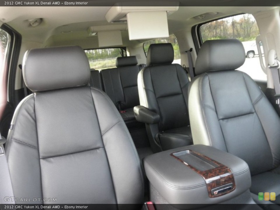 Ebony Interior Photo for the 2012 GMC Yukon XL Denali AWD #55971144