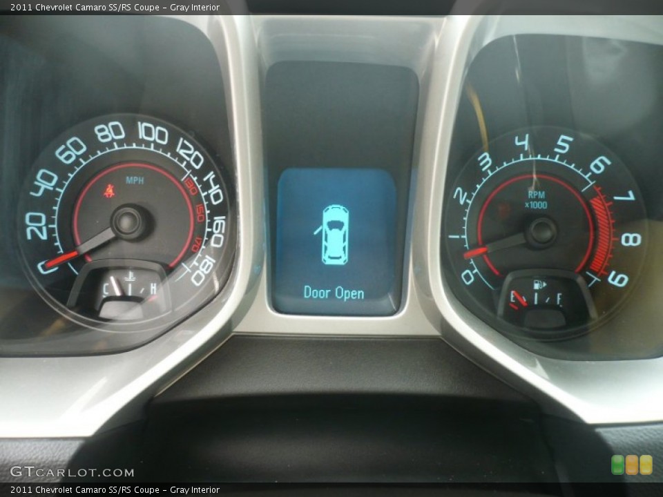 Gray Interior Gauges for the 2011 Chevrolet Camaro SS/RS Coupe #55972639