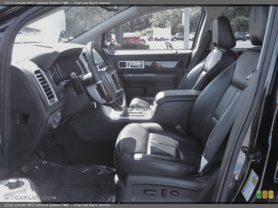 Charcoal Black Interior Photo for the 2010 Lincoln MKX Limited Edition FWD #55972740