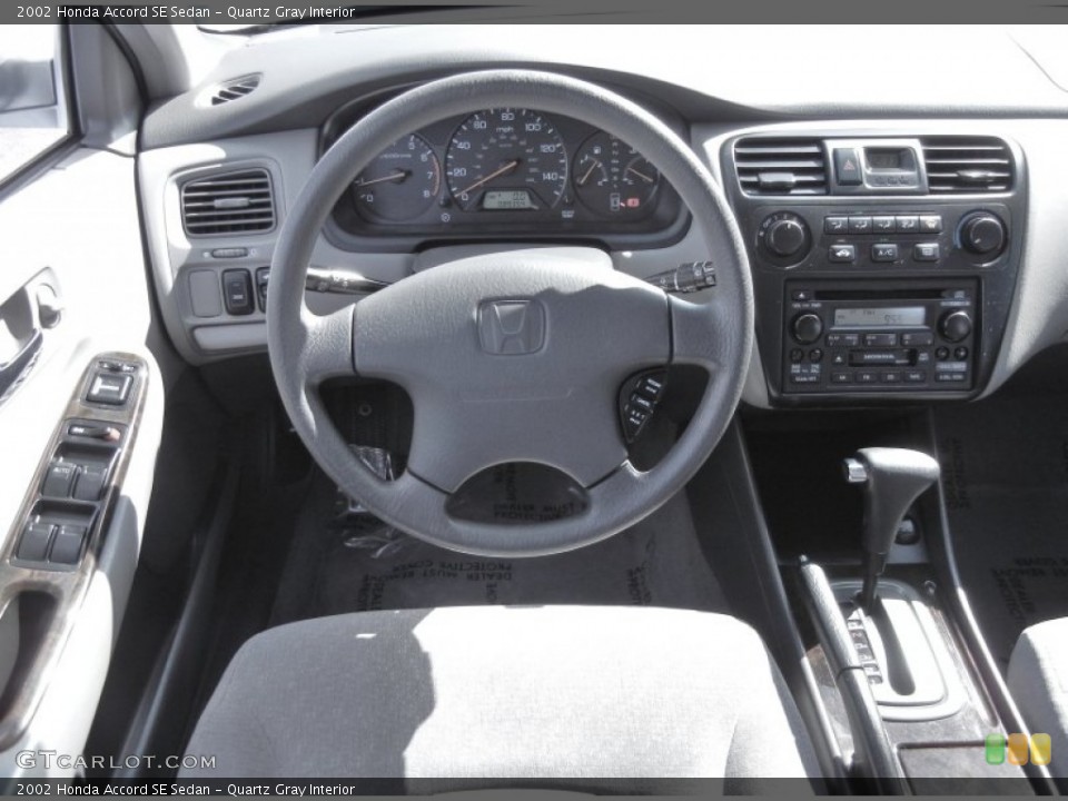 Quartz Gray Interior Dashboard for the 2002 Honda Accord SE Sedan #55973632