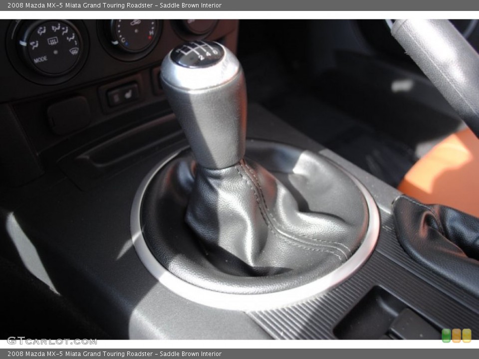 Saddle Brown Interior Transmission for the 2008 Mazda MX-5 Miata Grand Touring Roadster #55974049