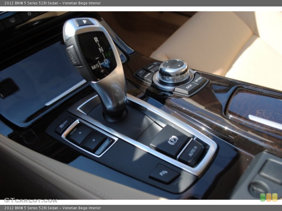 Venetian Beige Interior Transmission for the 2012 BMW 5 Series 528i Sedan #55974733