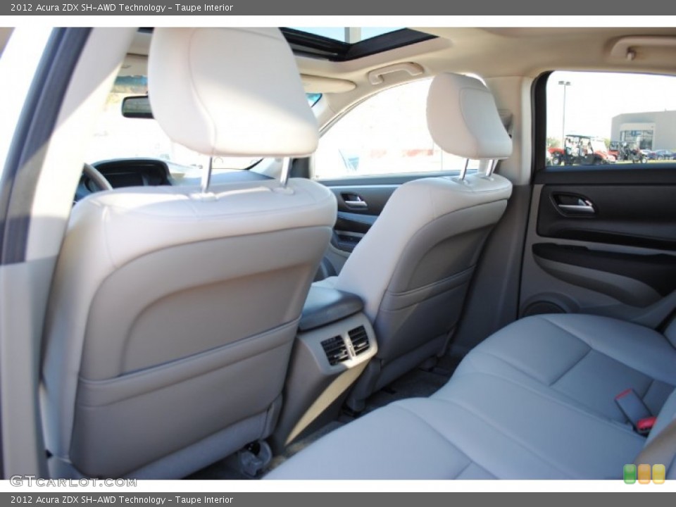Taupe Interior Photo for the 2012 Acura ZDX SH-AWD Technology #55975144
