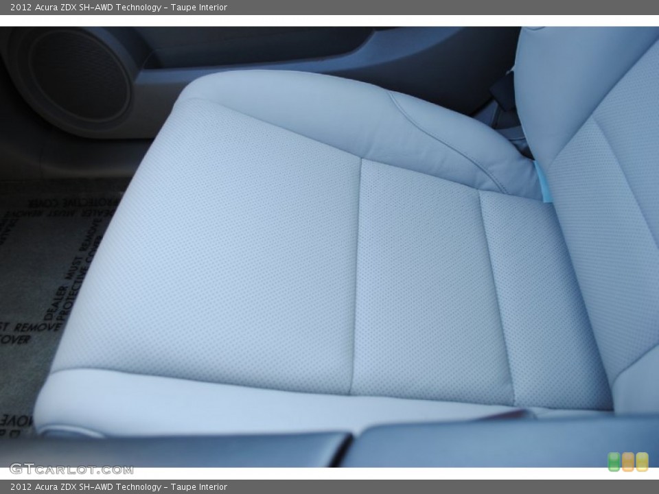 Taupe Interior Photo for the 2012 Acura ZDX SH-AWD Technology #55975198