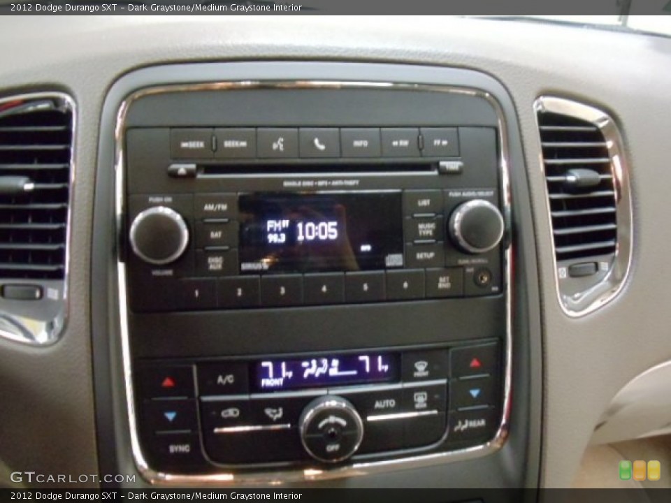 Dark Graystone/Medium Graystone Interior Audio System for the 2012 Dodge Durango SXT #55975288